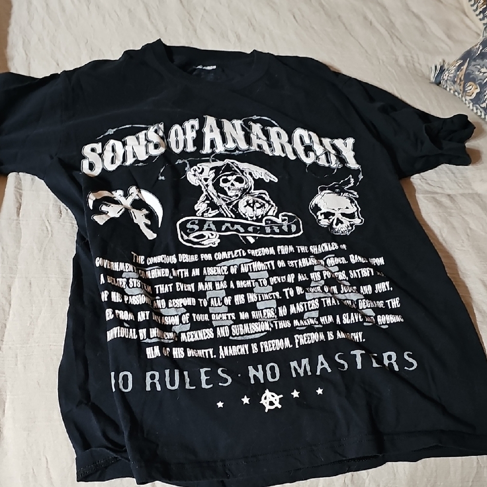 Sons of Anarchy Black Graphic Tee